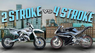 4stroke VS 2stroke  125CC EDITION [upl. by Filahk]