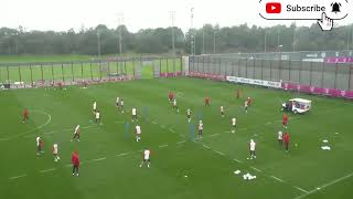 Vincent Kompany Passing Drill FC Bayern Munich [upl. by Aubrie400]