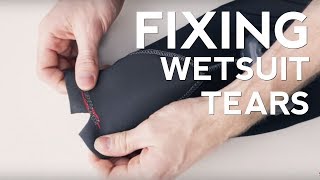 Fixing Wetsuit Tears  Quick Scuba Tips [upl. by Keating960]