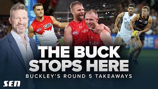 Are the Bombers legit Nathan Buckleys talking points from Round 5  SEN [upl. by Aket879]