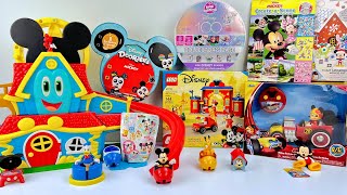 Mickey Mouse Toys Collection Unboxing Review  Roller Coaster Jumbo Fun House [upl. by Melleta783]