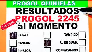 Progol 2245 con DOBLES  progol 2245  progol Revancha 2245 progol2245 [upl. by Latham]