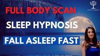 FULL BODY SCAN Sleep Hypnosis to FALL ASLEEP FAST Female Voice Guided Sleep Meditation [upl. by Enaud]