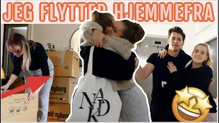 JEG FLYTTER HJEMMEFRA  flyttevlog 1  ikea og flytning [upl. by Jentoft]