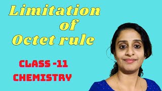 Limitation Of Octet RuleChemical Bonding And Molecular StructureClass 11 Chemistry In Malayalam [upl. by Flita]