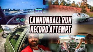 A Cannonball Record Attempt in a 47YearOld Station Wagon [upl. by Ivett]