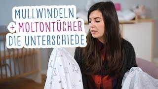 Mullwindeln und Moltontücher – Worin unterscheiden sie sich  Babyartikelde [upl. by Chak]