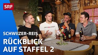 Rückblick auf die 2 Staffel  SchwiizerReis Staffel 2 Folge 6  SRF [upl. by Ayatnahs]