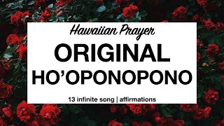 hooponopono original prayer  forgiveness practice [upl. by Girovard]