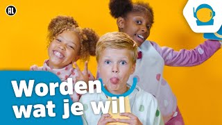 Kinderen voor Kinderen  Worden wat je wil Officiële Kinderboekenweek videoclip [upl. by Hort]