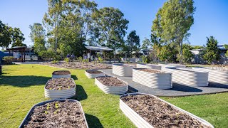 Halcro Street Community Garden unveils its new look [upl. by Hailahk]