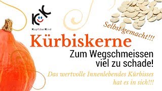 Kürbiskerne selber machen  Rezept [upl. by Nahoj]