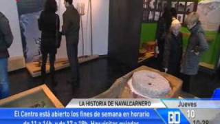 TELEMADRID EN EL CENTRO DE INTERPRETACION DE NAVALCARNERO [upl. by Bobine]