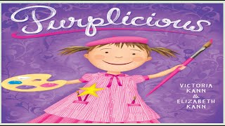 Purplicious  Pinkalicious READ ALONG [upl. by Rance]