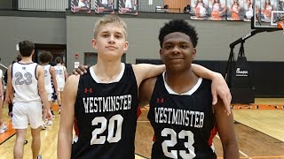 Maks Leatherwood DaKenzie Battle lead Westminster Christian over Whitesburg Christian 5149 [upl. by Lori987]