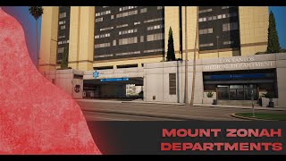 GTA V MLO  Mount Zonah Departments PDampMD [upl. by Kir]