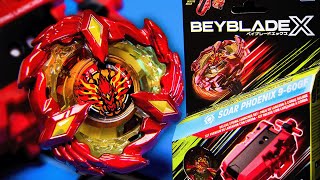 THE BEST Soar Phoenix Deluxe String Launcher Set UNBOXING  BATTLES  Beyblade X [upl. by Adnyl373]