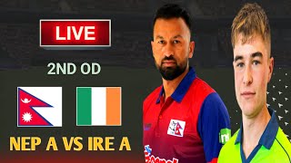 Nepal A vs Ireland A One Day Live  Nepal A vs Ireland A OD live  Nepal vs ireland live  Cricfoot [upl. by Handal]