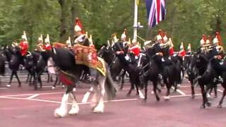 The Major Generals Review of Trooping the Colour  June 2012 [upl. by Nahtanha277]