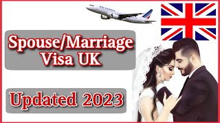 Spouse Visa Requirements UK 2024  Settlement Visa UK [upl. by Suirauqram898]