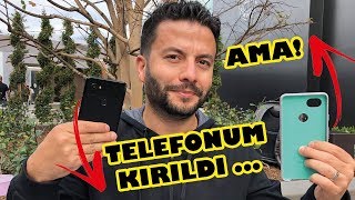 TELEFONUM DÜŞTÜ KIRILDI 😅 SIKINTI YOK [upl. by Eiramnwad]