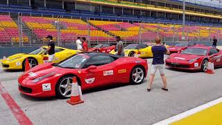 Ferrari 70th Anniversary Parade  Singapore [upl. by Yelac]