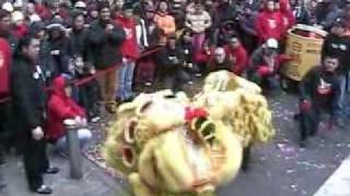 CNY 2008 White Crane Lion Dance 4 [upl. by Ahselet671]