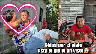 Chino asta cargo a la china el si paga 1000 por China Gricelda asta desayuno le hace a locutor😱 [upl. by Ennahtur]