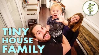 Tiny House Family Avoids Crazy Rent Prices in San Francisco Bay Area  Interview amp Tour [upl. by Artima]