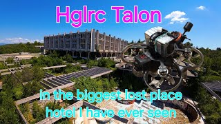 FPV Drone Flight  Hglrc Talon 2 Inch  Dji O3  cinematic footage from the Haludovo Place Hotel [upl. by Desai]