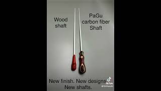 PaGu Batons new carbon fiber shafts [upl. by Attenal]