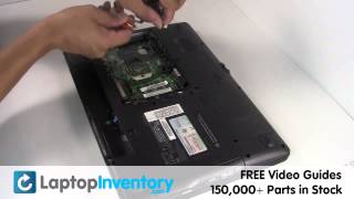 Gateway CPU Replacement Guide  Replacement Laptop Notebook Install Guide Replace [upl. by Slin]