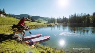 Stand Up Paddling Salzburger Saalachtal [upl. by Perrin]