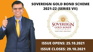 Sovereign Gold Bond Scheme 202122 Series VII [upl. by Adnotal]