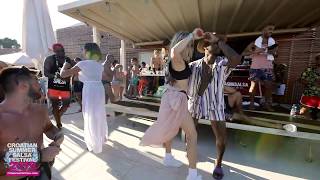 Yoandy amp Nina dancing at Croatian Summer Salsa Festival Rovinj 2019 [upl. by Ennyrb]