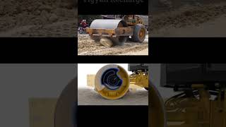 How road roller produce vibrations machine [upl. by Aitropal]