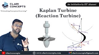 Kaplan Turbine Construction working and velocity triangles Hindi [upl. by Pergrim]