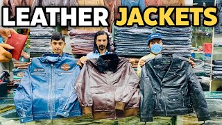 Leather Jackets Market In Rawalpindi  Leather Jacket Wholesale Market In Pakistan  Leather Jackets [upl. by Nitsa]