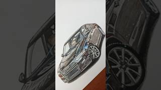 Audi A6 C7 automobile drawing sketch [upl. by Nylhsa513]