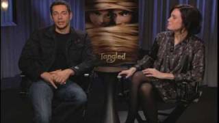 Tangled  Mandy Moore amp Zachary Levi Interview [upl. by Killarney681]