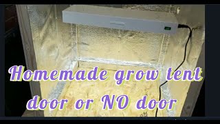 Homemade Grow Tent [upl. by Eudo]