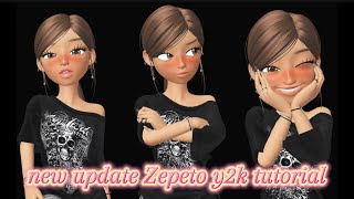 Zepeto face tutorial y2k updated version [upl. by Enihsnus284]