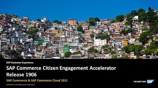 Citizen Engagement Accelerator Release 1906  SAP Commerce Cloud [upl. by Lewellen]