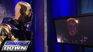 Stardust interrupts Goldust’s interview SmackDown February 19 2015 [upl. by Goldina]