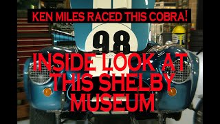 You Can See Rare Cars Carroll Shelby Mario Andretti and Ken Miles Raced At This Shelby Cobra Museum [upl. by Millie]