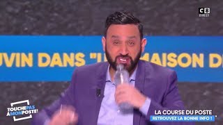 Cyril Hanouna mange du savon en direct [upl. by Akilam747]