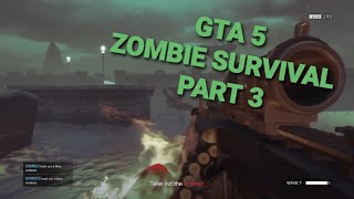 Zombified G GTA Online The Zombie GraveYard Chaos [upl. by Eiknarf873]