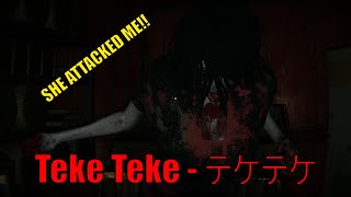 DEMON REPELLING CATS  Teke Teke  テケテケ Playthrough [upl. by Hgielyk]