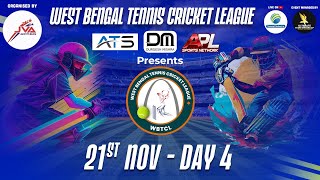 Day 4  West Bengal Tennis Cricket League 2024  Howrah [upl. by Amikehs140]