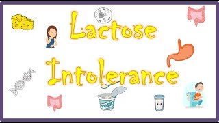 LACTOSE INTOLERANCE  PathophysiologyCausesSigns and symptomsTreatment [upl. by Farica40]